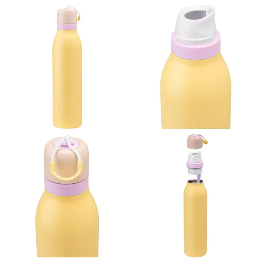 Owala Botella de Acero Inoxidable FreeSip con Tapa Giratoria, 24 oz (750 ml aprox) 💧☕ - Plan B Shopee