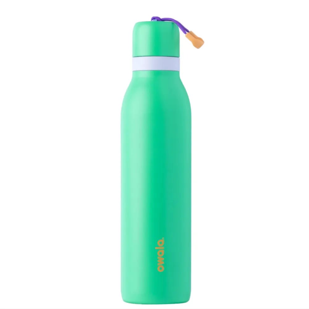Owala Botella de Acero Inoxidable FreeSip con Tapa Giratoria, 24 oz (750 ml aprox) 💧☕ - Plan B Shopee
