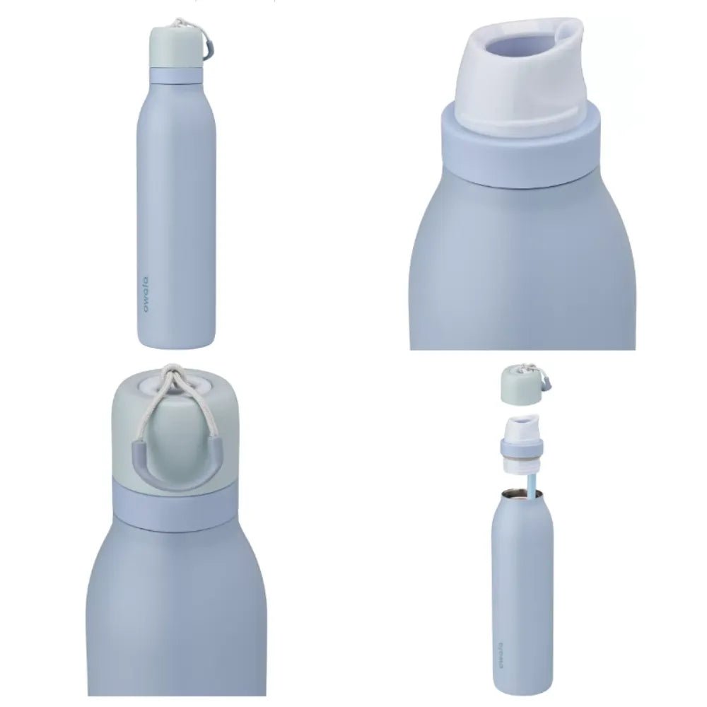 Owala Botella de Acero Inoxidable FreeSip con Tapa Giratoria, 24 oz (750 ml aprox) 💧☕ - Plan B Shopee