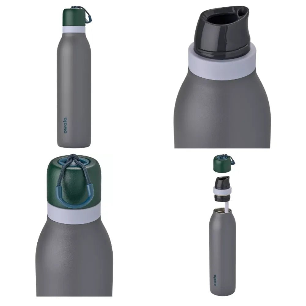 Owala Botella de Acero Inoxidable FreeSip con Tapa Giratoria, 24 oz (750 ml aprox) 💧☕ - Plan B Shopee