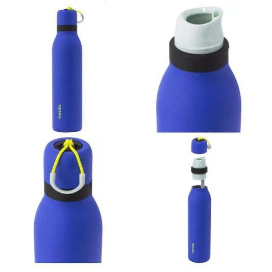 Owala Botella de Acero Inoxidable FreeSip con Tapa Giratoria, 24 oz (750 ml aprox) 💧☕ - Plan B Shopee