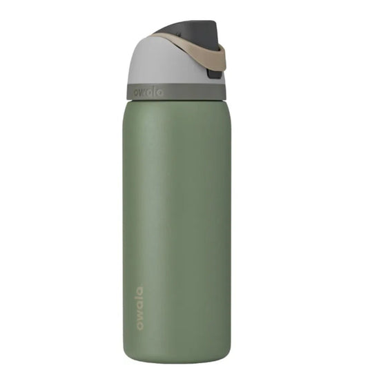 Owala Botella FreeSip de acero inoxidable – 24 oz (710 ml), 32 oz (950 ml) y 40 oz (1.18 L) 💧❄️🌿 - Plan B Shopee