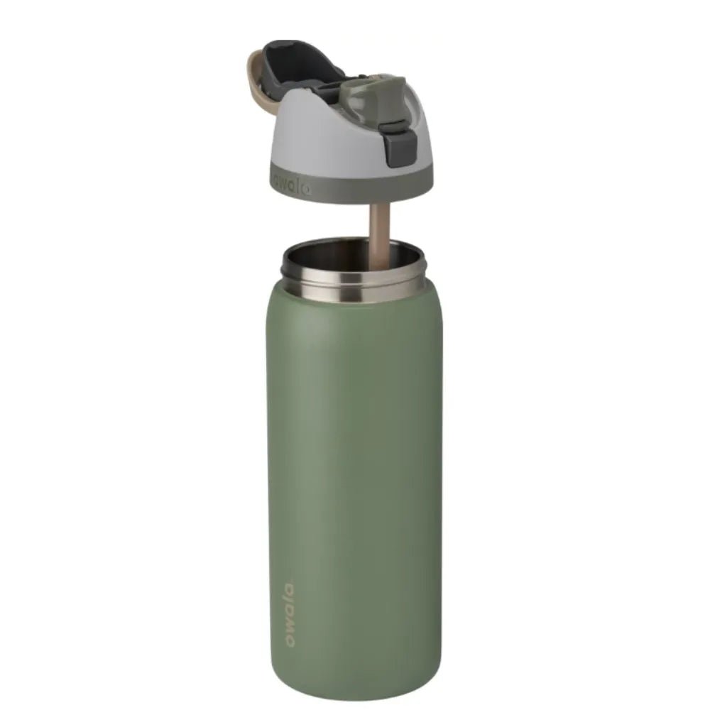 Owala Botella FreeSip de acero inoxidable – 24 oz (710 ml), 32 oz (950 ml) y 40 oz (1.18 L) 💧❄️🌿 - Plan B Shopee