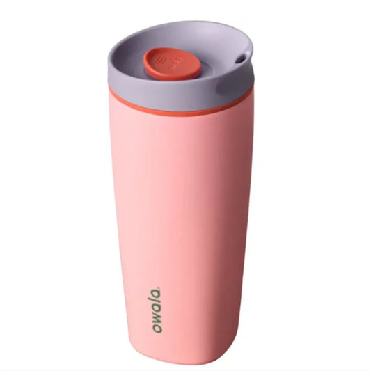 🥤 Owala Vaso SmoothSip de acero inoxidable 20oz | Café y bebidas calientes o frías (500 ml aprox) - Plan B Shopee