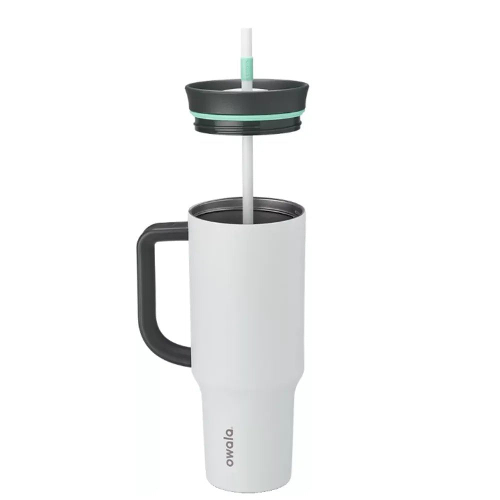 🥤 Vaso Owala 40 oz de Acero Inoxidable con Popote | Aislante y Resistente a Salpicaduras - Plan B Shopee