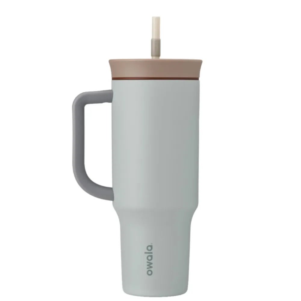 🥤 Vaso Owala 40 oz de Acero Inoxidable con Popote | Aislante y Resistente a Salpicaduras - Plan B Shopee