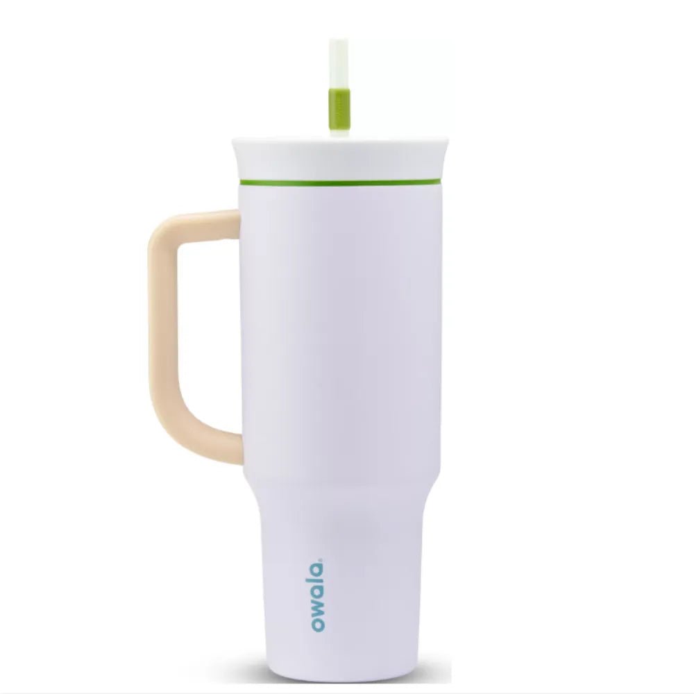 🥤 Vaso Owala 40 oz de Acero Inoxidable con Popote | Aislante y Resistente a Salpicaduras - Plan B Shopee