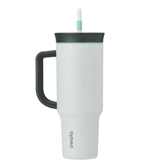 🥤 Vaso Owala 40 oz de Acero Inoxidable con Popote | Aislante y Resistente a Salpicaduras - Plan B Shopee