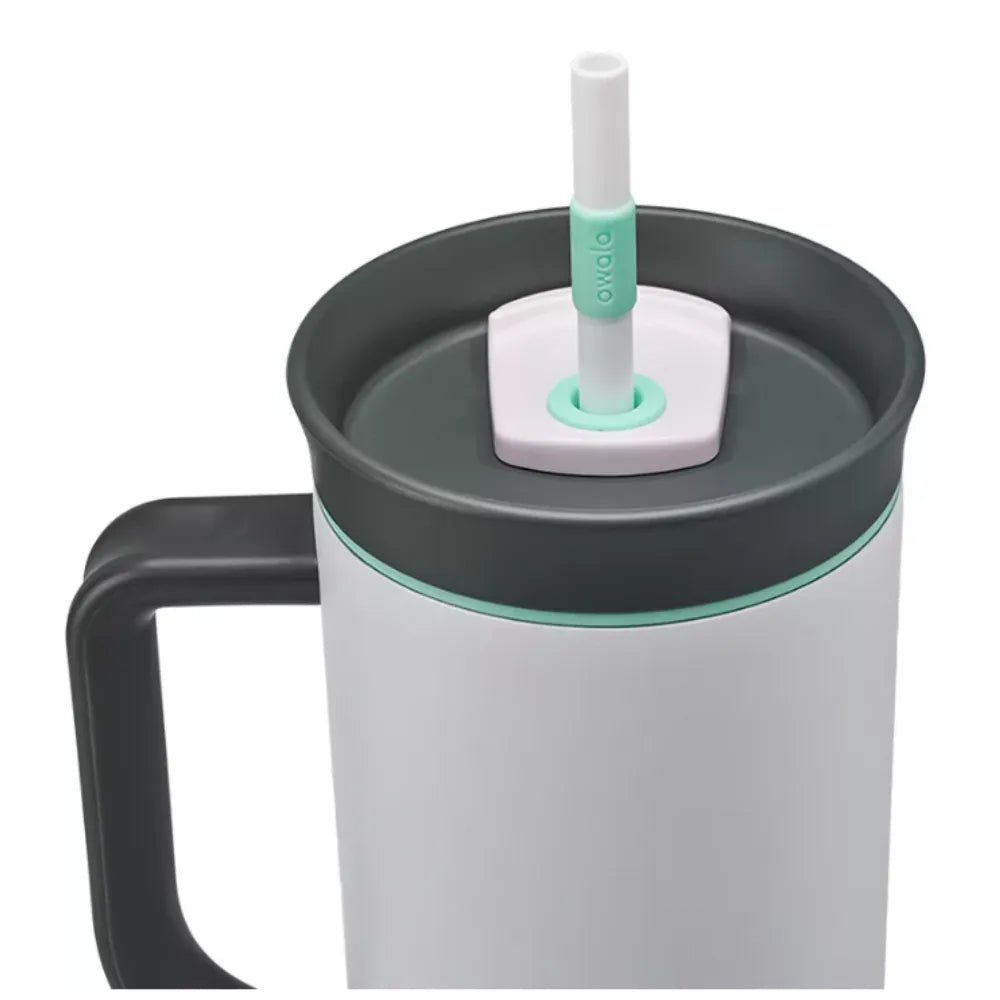 🥤 Vaso Owala 40 oz de Acero Inoxidable con Popote | Aislante y Resistente a Salpicaduras - Plan B Shopee
