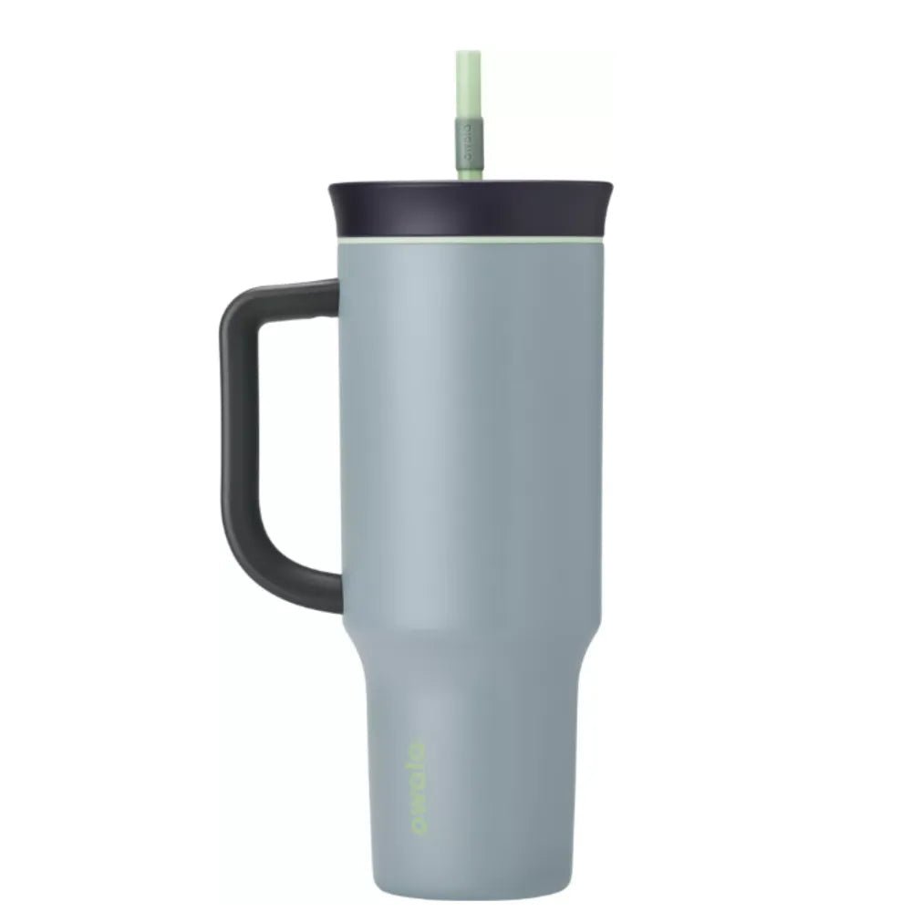🥤 Vaso Owala 40 oz de Acero Inoxidable con Popote | Aislante y Resistente a Salpicaduras - Plan B Shopee