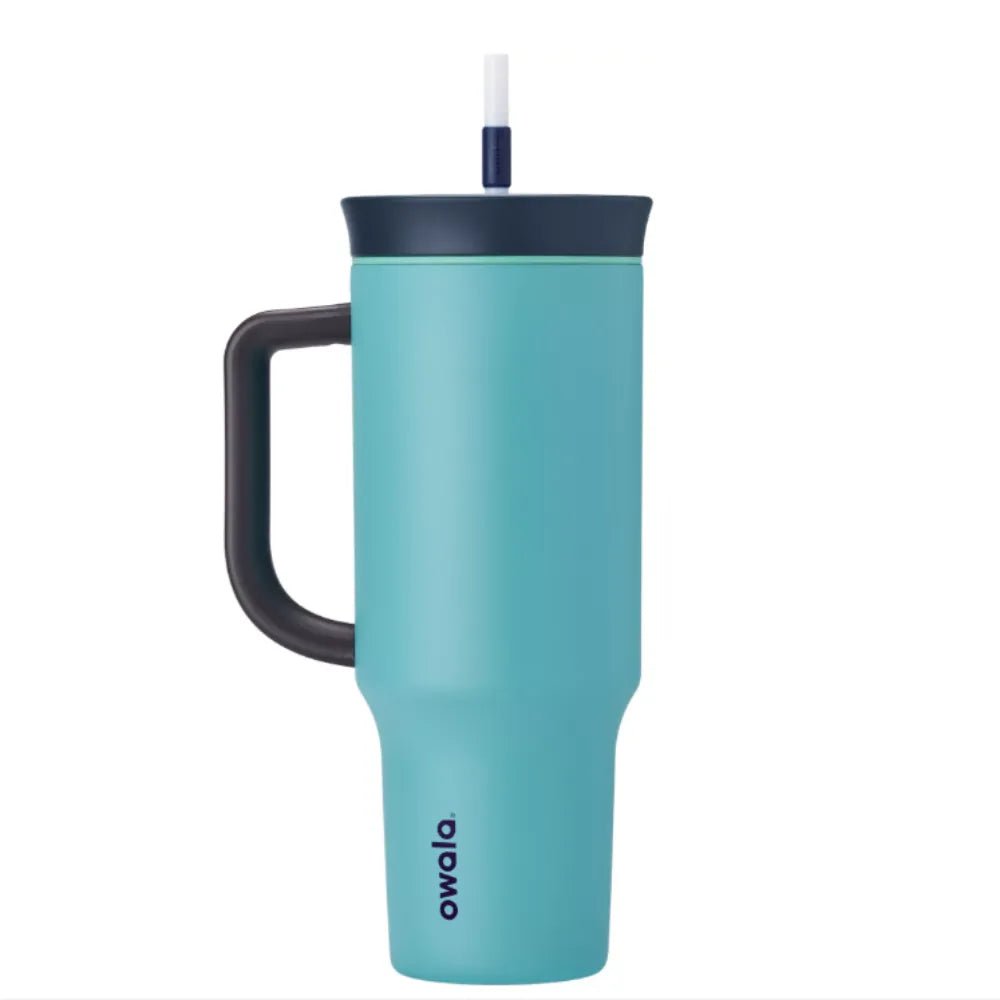 🥤 Vaso Owala 40 oz de Acero Inoxidable con Popote | Aislante y Resistente a Salpicaduras - Plan B Shopee